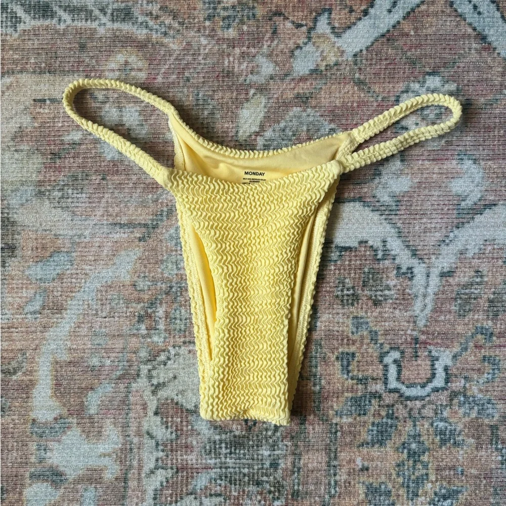 🌿🦋 Monday Swimwear BARBADOS BOTTOM - HONEY CRINKLE